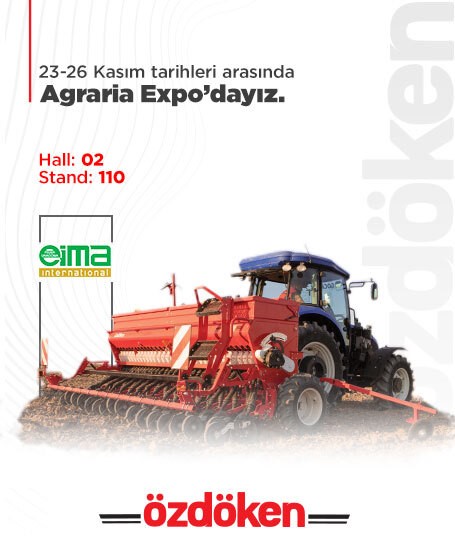 Özdöken Agraria Expo’da!