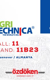 Agritechnica Fuarı'ndayız!