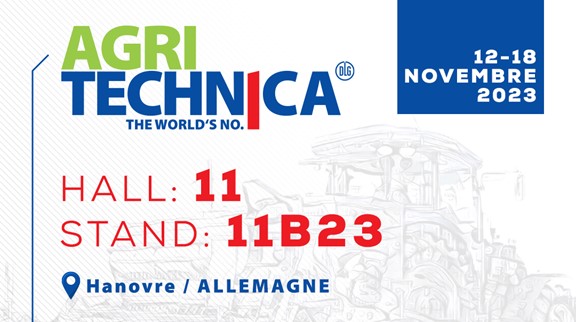 Nous sommes à la FOIRE AGRITECHNICA!