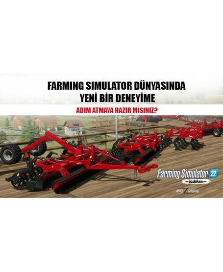“Özdöken Tarım Makineleri Şimdi Farming Simulator’da!”