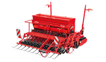 SEED DRILL WITH POWER HARROW COMBINATION