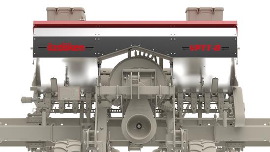 OPTIONAL - INOX METAL FERTILIZER HOPPER