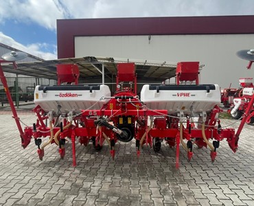  ÖZDÖKEN 6'LI GÜBRELİ 70 CM ARA MİKROGRANÜLLÜ SABİT ŞASE PNÖMATİK EKİM MAKİNESİ 